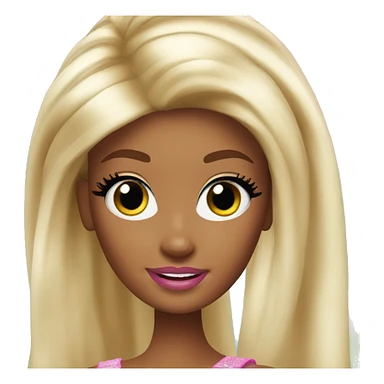 barbie island princess sticker