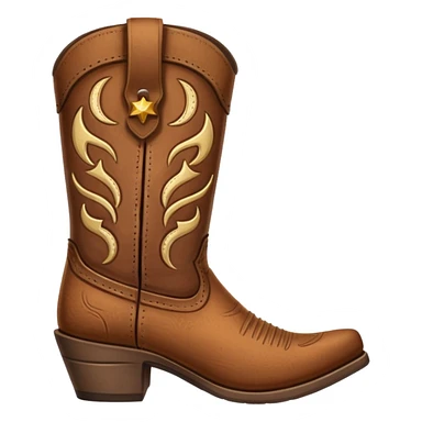 cowboy boot  sticker