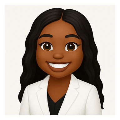 turn the second man in emoji style of the 1st image, match the facial features and match dressing style of the 2nd image, she is wearing white suit sticker