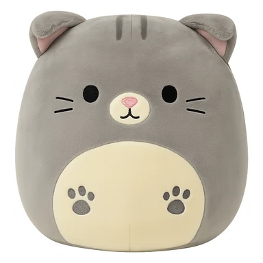 Squishmallow scottish fold kitten sticker