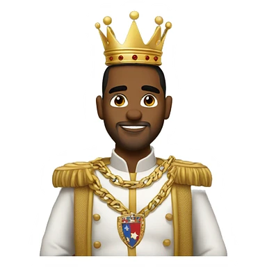 Puertorican King sticker