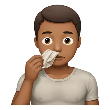 Man Smelling underwear sticker