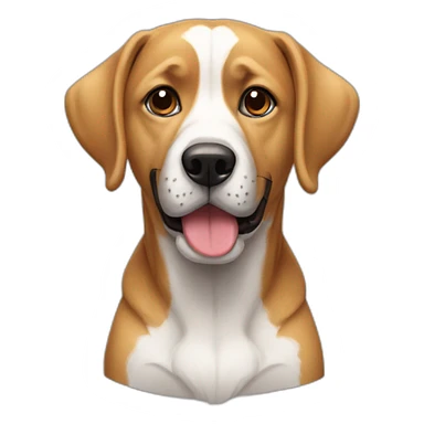 Chien qui fait caca sticker