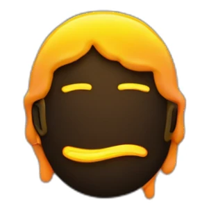 Juicy booty neon sign style man sticker