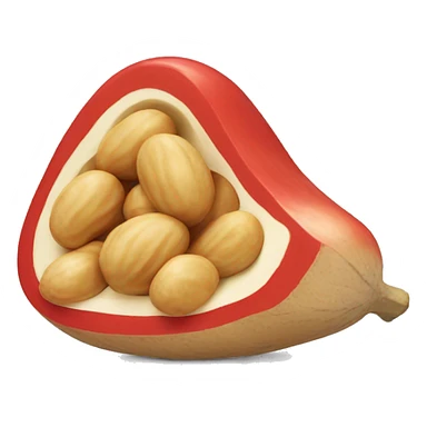 red peanut sup sticker