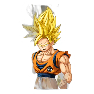GOKU SSJ sticker