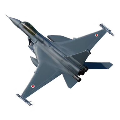 Avion de chasse rafale sticker