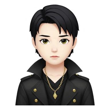 Jinu from K-pop demon hunters  sticker