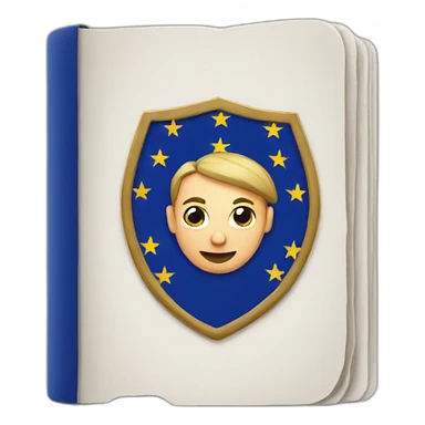 european passport sticker