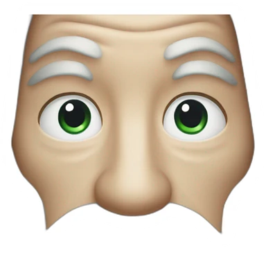 gandalf with winking right eye sticker