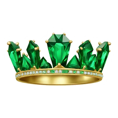 crown emerald color sticker