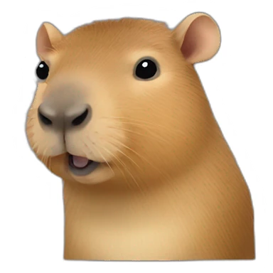 Putin capybara sticker