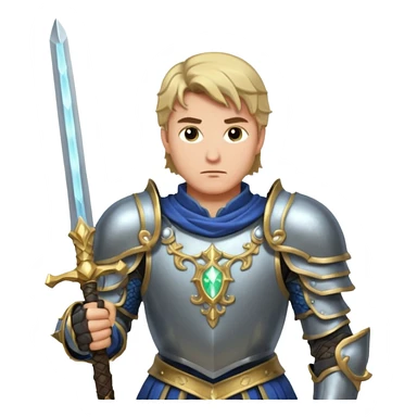  a magic knight sticker