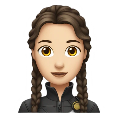 Katniss everdinn sticker