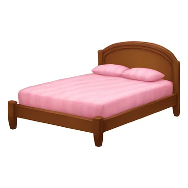 Pink bed sticker