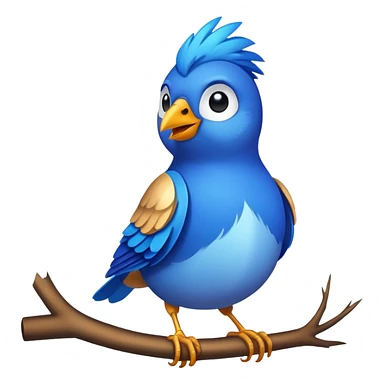 Blue Bird sticker