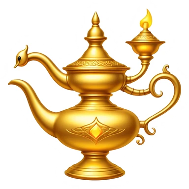 The Genie’s lamp sticker