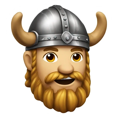 viking avec une bière sticker