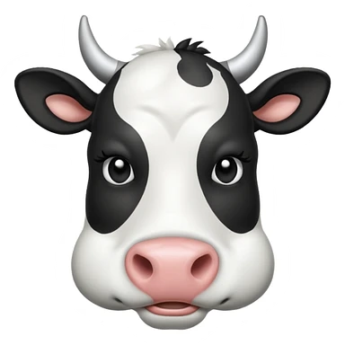 Cool cow sticker