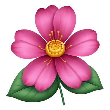 silk flower sticker