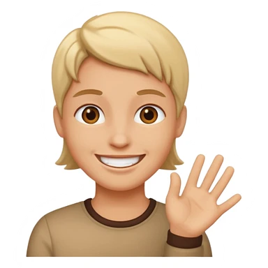 Chat visage humain  sticker