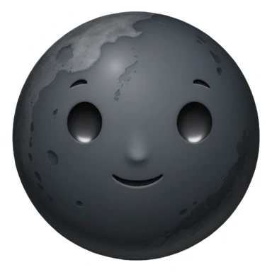 anthracite-colored New Moon sticker