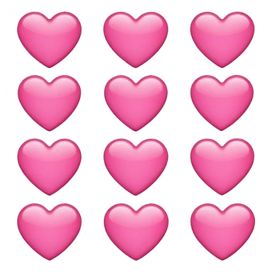 pink emogies sticker