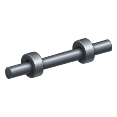 hands bending iron bar sticker