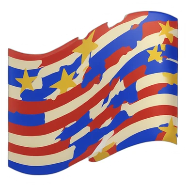 Flag indépendant of Guadeloupe sticker