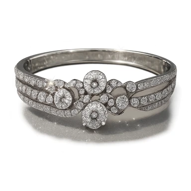 glamorous bracelet, sparkling and elegant sticker