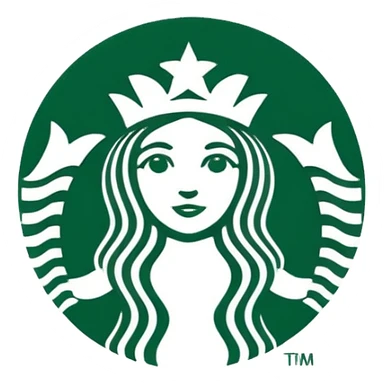 Starbucks logo but not sticker