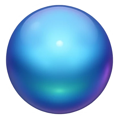 Aesthetic blue sticker