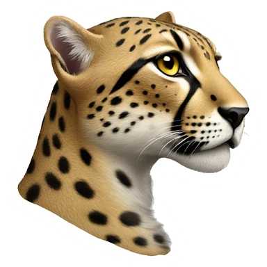 gepard side view sticker