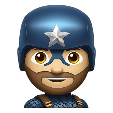Capitaine america sticker