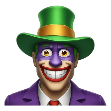 jokerhat sticker