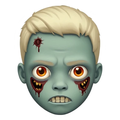 zumbi garoto sticker