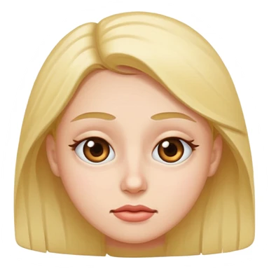 Cute eye roll sticker