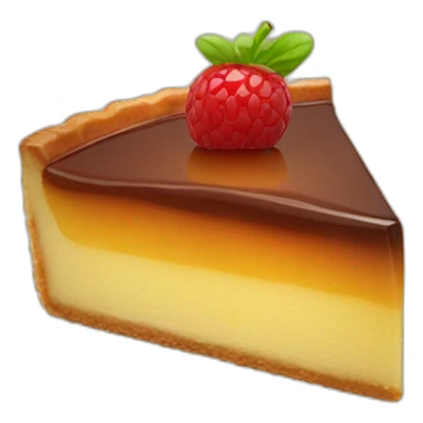 Flan pâtissier sticker