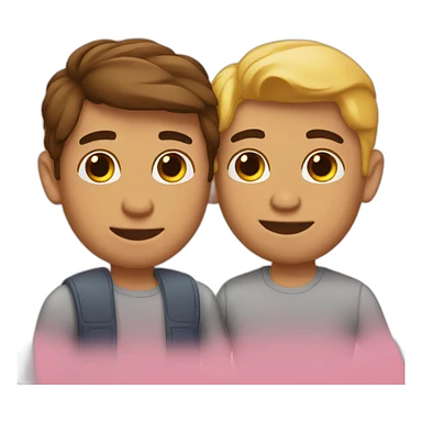 Spanish gay couple sticker