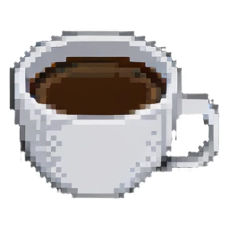 coffee cup sticker
