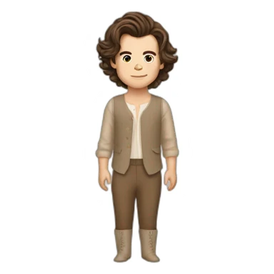 Harry styles in beatiful dress sticker