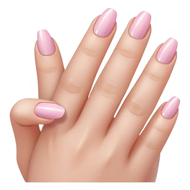 Manicure French nails  sticker