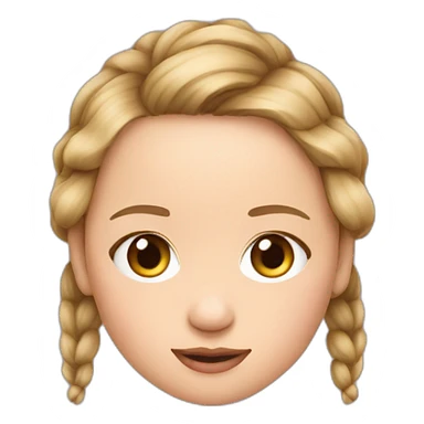 jennifer lawrence pig tail sticker