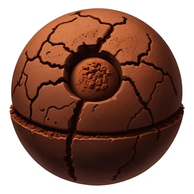 chocolate truffle sticker