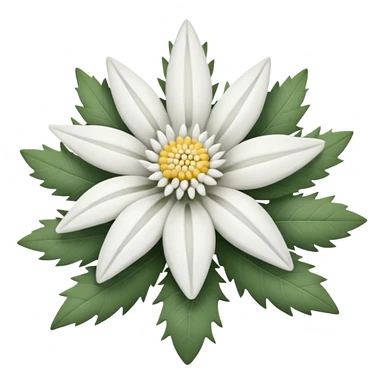 edelweiss realista sticker