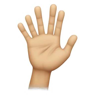 palm over face sticker