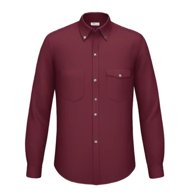 Burgundy full sleeve shirt  sticker