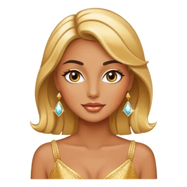 An diva emoji sticker