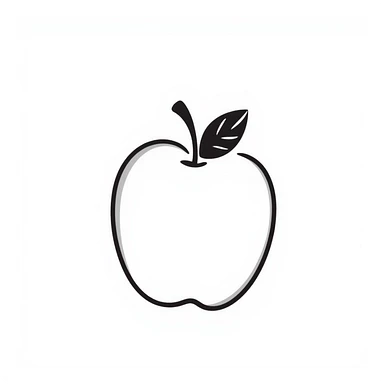 Apple sticker