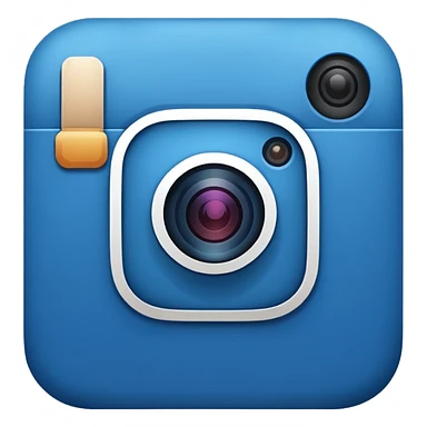 Blue tik instagram sticker